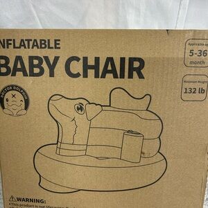 Inflatable Baby Chair - Gray